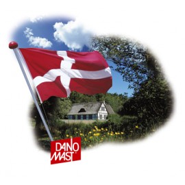 8 meter flagstang med Tertek® antenne