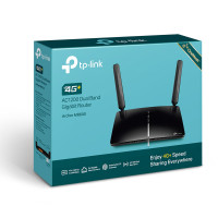 Trådløs mobil 4G+ dual band router.